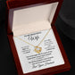 "Answered Prayer" Love Knot Necklace Gift for Wife
