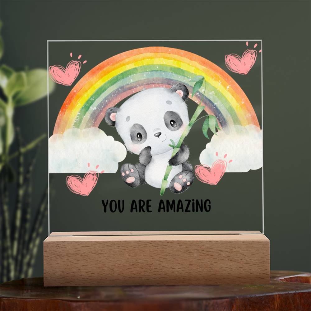"You are amazing" Kids Nighlight Acrylic Decor