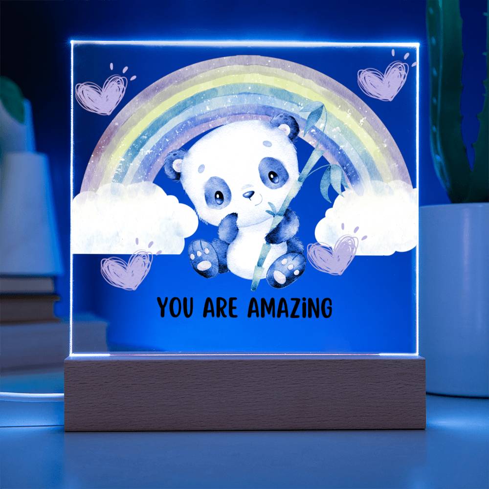 "You are amazing" Kids Nighlight Acrylic Decor